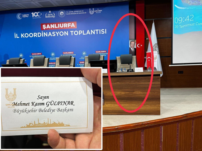 Şanlıurfa'da protokol krizi: YRP’li başkandan Murat Kurum'a sert sözler, soğuk rüzgarlar esti! - Resim : 1