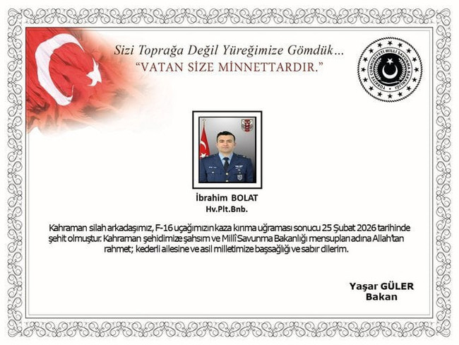 F-16 kaza kırıma uğradı: 1 pilot şehit oldu! Düşme anı ortaya çıktı... - Resim : 1