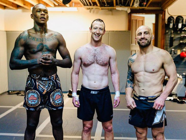 Mark Zuckerberg'den Elon Musk'a gözdağı! İki MMA efsanesiyle antrenman fotoğrafı paylaştı - Resim : 2