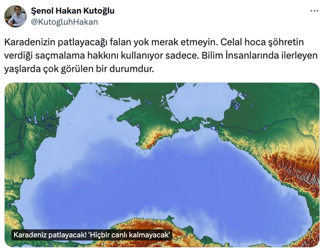Celal Şengör’ün o iddiasına sert cevap geldi! ‘Şöhretin verdiği hakla saçmalıyor…’ - Resim : 1