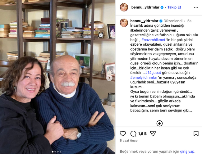 Bennu Yıldırımlar'ın acı günü! Vefatıyla sarsıldı... - Resim : 1