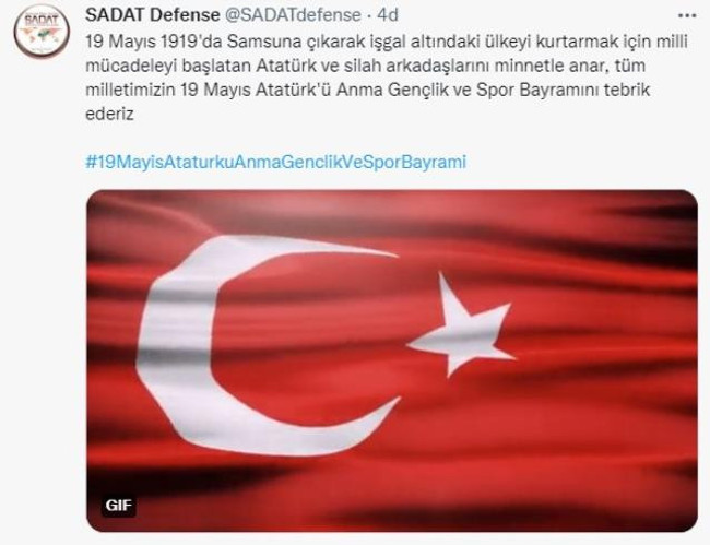 SADAT'ın 19 Mayıs mesajında Atatürk'ün adı geçirilmedi! Tepkiler sonrası silip yenisini yayınladılar - Resim : 2