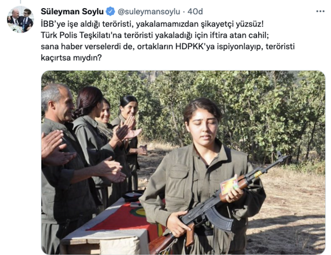 Bakan Soylu'dan İmamoğlu'na tutuklanan İBB çalışanıyla ilgili zehir zemberek sözler - Resim : 4