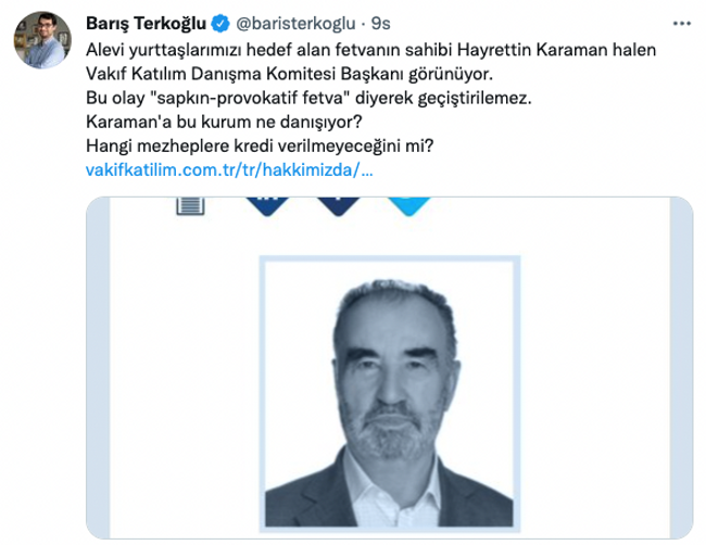 Alevilerle ilgili sözleri tepki çekmişti! Hayrettin Karaman’ın kamuda görevli olduğu ortaya çıktı - Resim : 1
