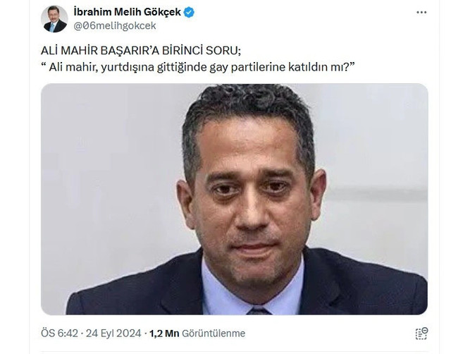 Melih Gökçek'ten ortalığı karıştıran paylaşım! CHP'den tepki yağıyor - Resim : 1