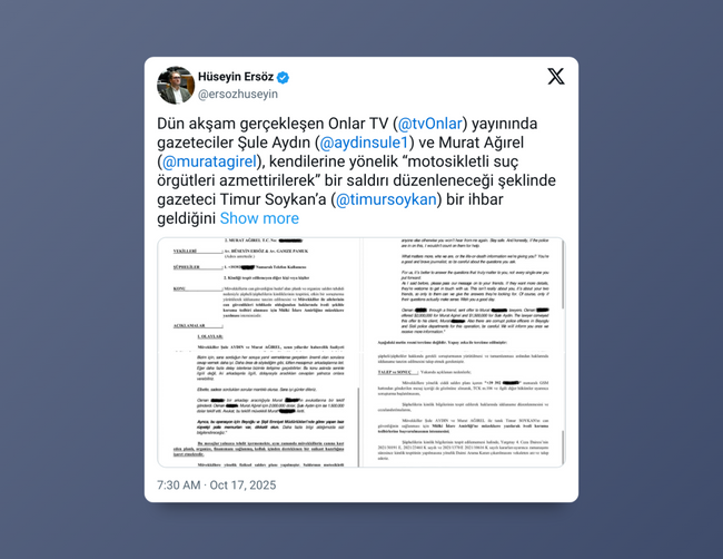 Motosikletli saldırı ihbarı gelmişti; 3 gazeteci için koruma talep edildi - Resim : 3