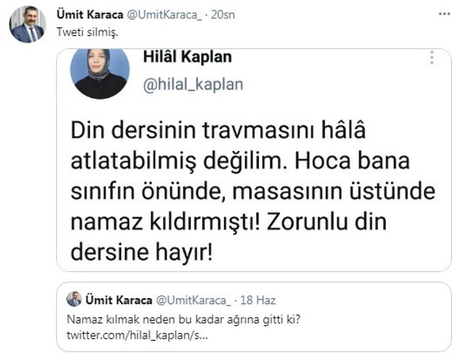 Hilal Kaplan hangi tweetini apar topar sildi? - Resim : 1