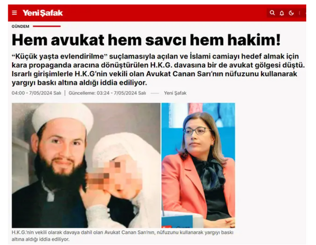 KADEM, Yeni Şafak’ın haberini yalanladı: Apaçık bir iftira! - Resim : 1