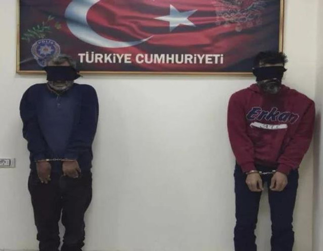 Canlı bomba eylemi hazırlığındaki Suriye uyruklu 2 PKK/YPG'li terörist yakalandı - Resim : 1