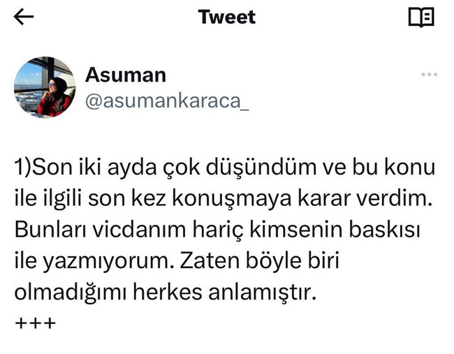 Emre Efser’in eski eşi tweetlerini sildi, geri adım attı! Hilal Kaplan’dan özür diledi - Resim : 1