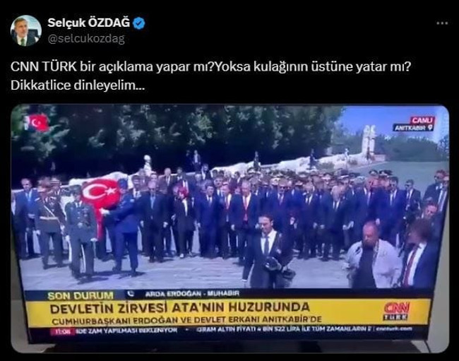 CNN Türk muhabirinden akıllara durgunluk veren gaf! 30 Ağustos canlı yayınında... - Resim : 1