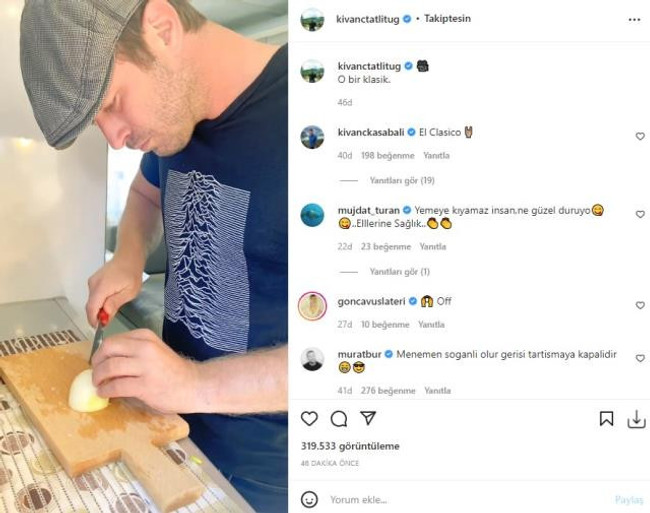 Kıvanç Tatlıtuğ ‘soğanlı mı soğansız mı’ tartışmasına dahil oldu! Videolu cevap verdi… - Resim : 1