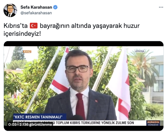 TRT Lefkoşa Temsilcisi'nden dikkat çeken Erdoğan çıkışı: "Adada yaşayan bütün Türklere..." - Resim : 1