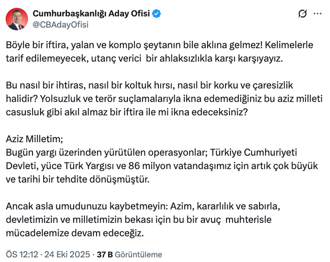 Ekrem İmamoğlu'ndan ilk 'casusluk soruşturması ' tepkisi! 'Şeytanın bile aklına gelmez' - Resim : 2