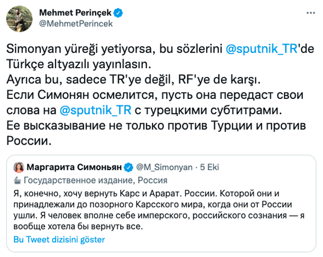 Rus televizyonunda haddini aşan sözler! “Ağrı Dağı ve Kars’ı Rusya’ya katmanın zamanı” - Resim : 1