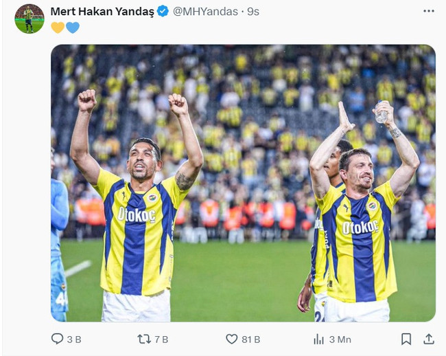 Fenerbahçe'nin yıldızlarından Galatasaray'a gönderme - Resim : 2