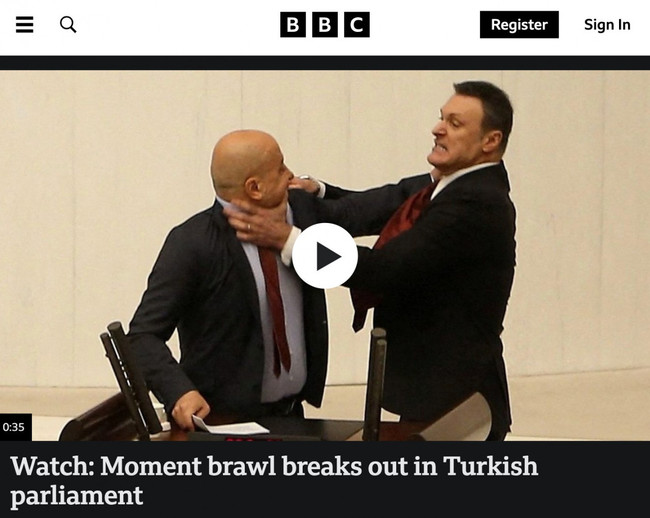 Meclis'te yaşananlar dünya basınında: Türkiye parlamentosunda kaos! - Resim : 4
