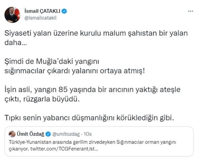 İsmail Çataklı ve Ümit Özdağ arasında sığınmacı tartışması: 'Sen ne kanı taşıyorsun?' - Resim : 1