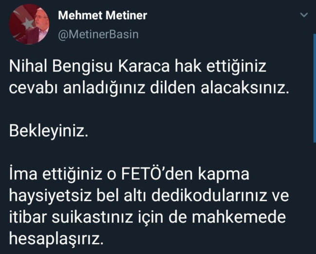 Mehmet Metiner'den Star gazetesi yönetimine çağrı: "Bu elemanın yalanını..." - Resim : 2