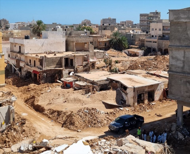 Libya'daki sel felaketinde ürküten bilanço: Ölü sayısı artıyor - Resim : 2