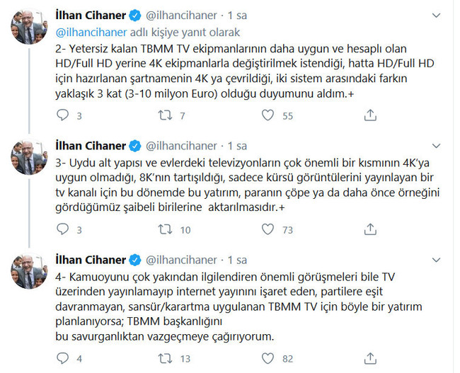 İlhan Cihaner’den çarpıcı iddia: TBMM TV için 3-10 milyon euro yatıracak - Resim : 2