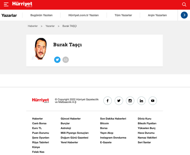 Hürriyet’ten flaş Sedat Peker hamlesi! O yazarın tüm yazıları kaldırıldı… - Resim : 1