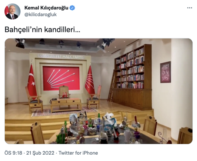 Kılıçdaroğlu, MHP'nin gönderdiği kandilleri paylaştı: Bahçeli'ye böyle seslendi - Resim : 2