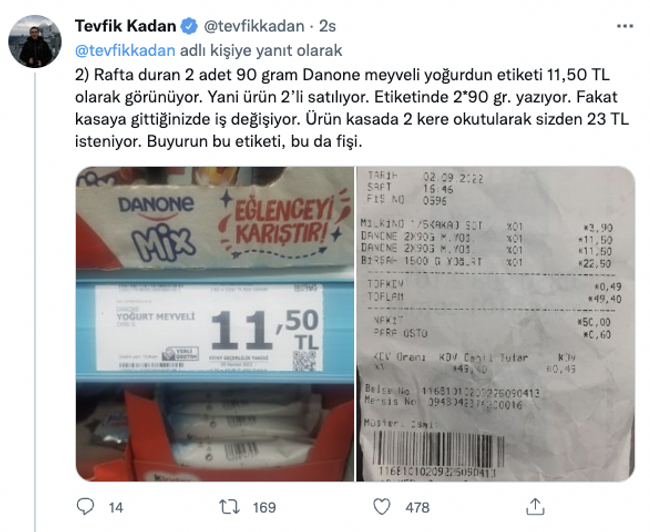 A101 marketlerindeki fiyat oyunu ortaya çıktı! "Yeni bir dolandırıcılık yöntemi" - Resim : 5