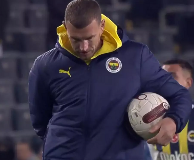 Dzeko maç bitiminde kulübeden sahaya koştu! - Resim : 1