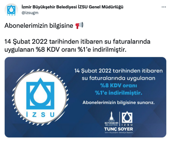 İZSU’dan su faturalarında indirim kararı! - Resim : 1