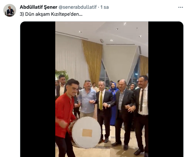Abdüllatif Şener, halay çekip eleştirilere yanıt verdi! Belediye seçimlerine dikkat çekti… - Resim : 3