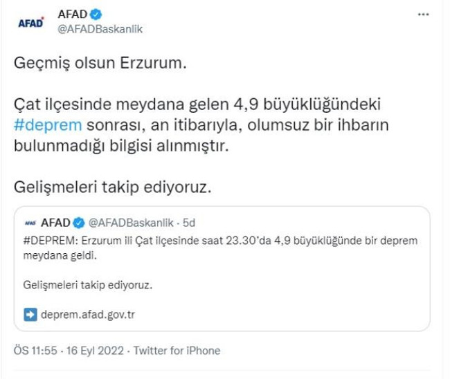 Erzurum'da 4,9 büyüklüğünde deprem meydana geldi - Resim : 2