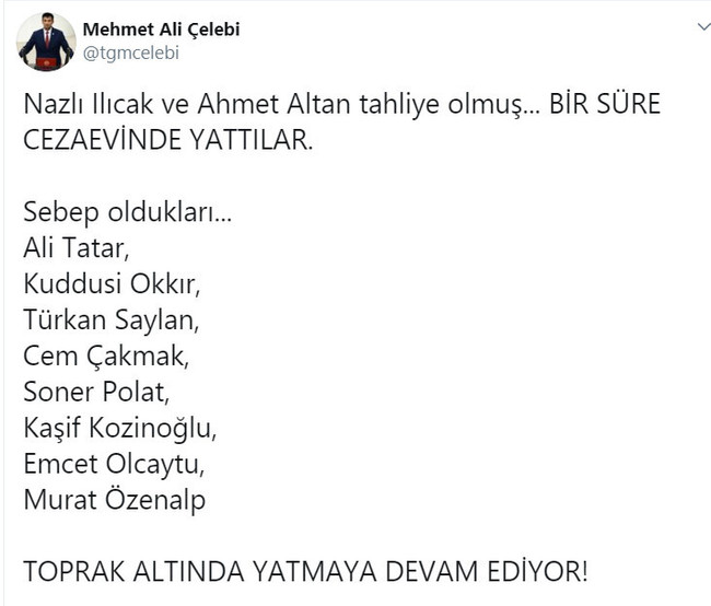 Komutanlar Nazlı Ilıcak ve Altan kardeşlerin tahliye kararına ateş püskürdü - Resim : 4