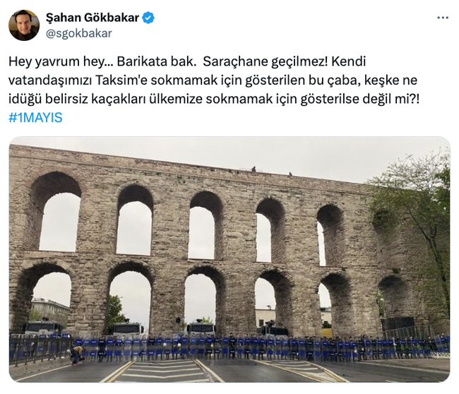 Bu görüntü 1 Mayıs’a damga vurdu! ‘Sınırları böyle korusaydınız…’ - Resim : 2