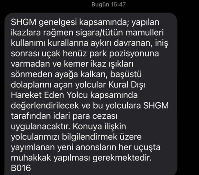 Uçaklarda yeni dönem: Kemer ikaz ışığı sönmeden ayağa kalkanlara para cezası uygulanacak - Resim : 1