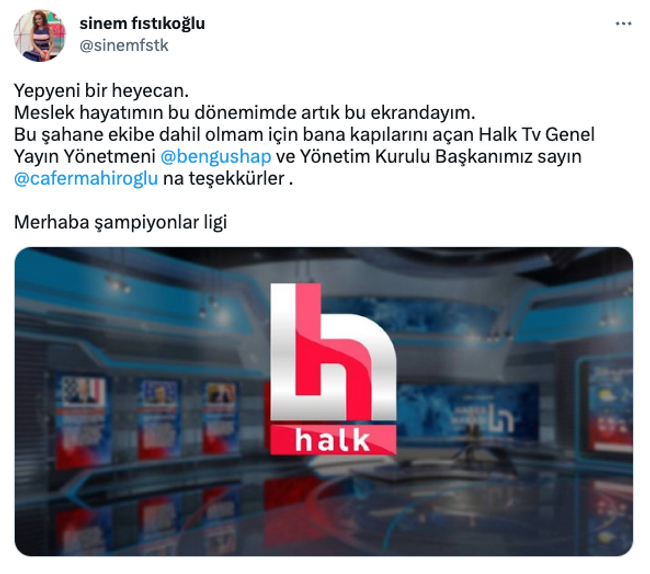 Ünlü ekran yüzü Halk TV kadrosuna dahil oldu! ‘Yepyeni bir heyecan’ diyerek duyurdu… - Resim : 1