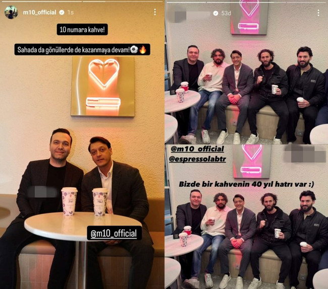 Mesut Özil'den Espressolab'e destek paylaşımı! Boykot çağrıları yapılmıştı… - Resim : 1