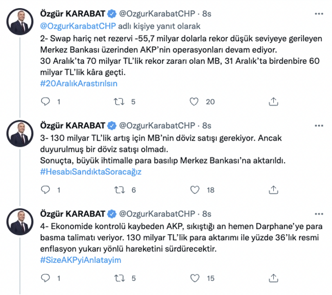 CHP’li Özgür Karabat’tan ‘Darphane 130 milyar bastı' iddiası: “Darphane AKP’nin arka bahçesi oldu!” - Resim : 2