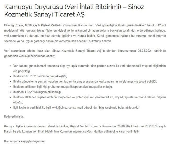 Türk kozmetik devine siber saldırı! 1.35 milyon kişi etkilendi - Resim : 1