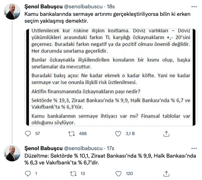Ziraat Bankası’nın eski yöneticisinden çarpıcı paylaşım! ‘Erken seçim yaklaşmış demektir…’ - Resim : 1
