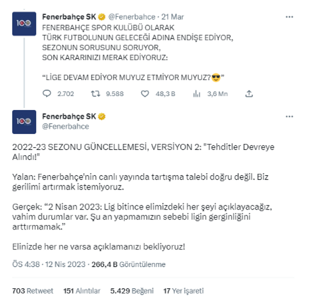 Fenerbahçe'den ezeli rakibine bomba gönderme! - Resim : 1