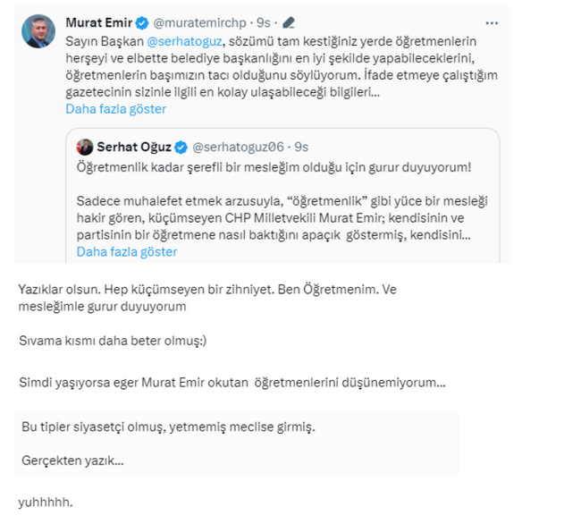 CHP'li Murat Emir sözleriyle herkesi şok etti! Öğretmenleri ayağa kaldıran ima - Resim : 1
