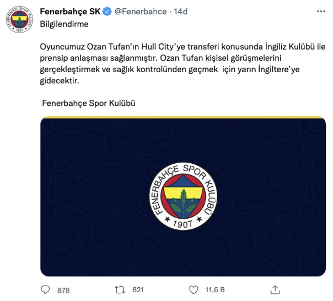 Yıldız futbolcu Fenerbahçe'den resmen ayrıldı! - Resim : 1