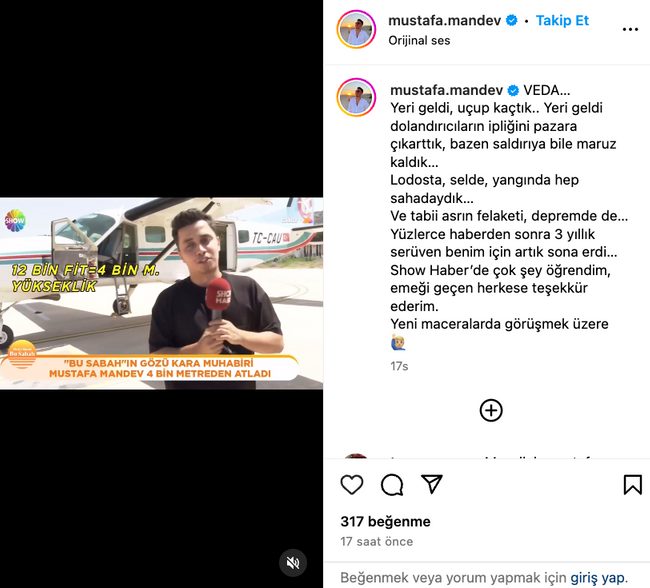 Show TV’den bir ayrılık haberi daha geldi! 3 yılın ardından veda etti… - Resim : 1