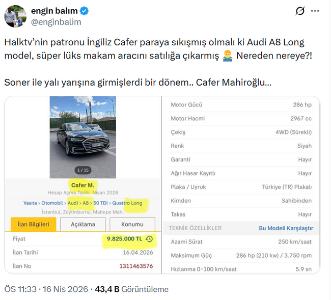 Bir Ali Cengiz hikayesi: Patronun Gazete Halk oyunu - Resim : 1