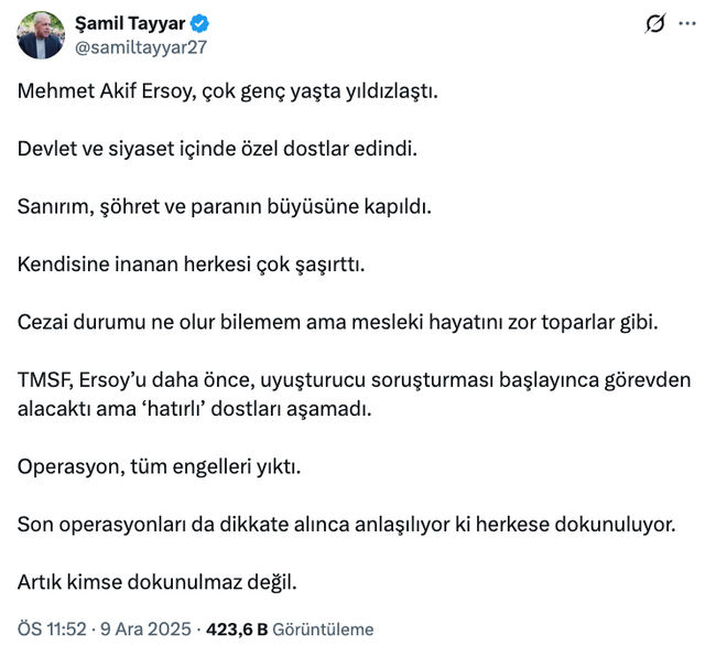 Mehmet Akif Ersoy’a dair ‘hatırlı’ dost’ iddiası! ‘Daha önce görevden alınacaktı ama…’ - Resim : 4