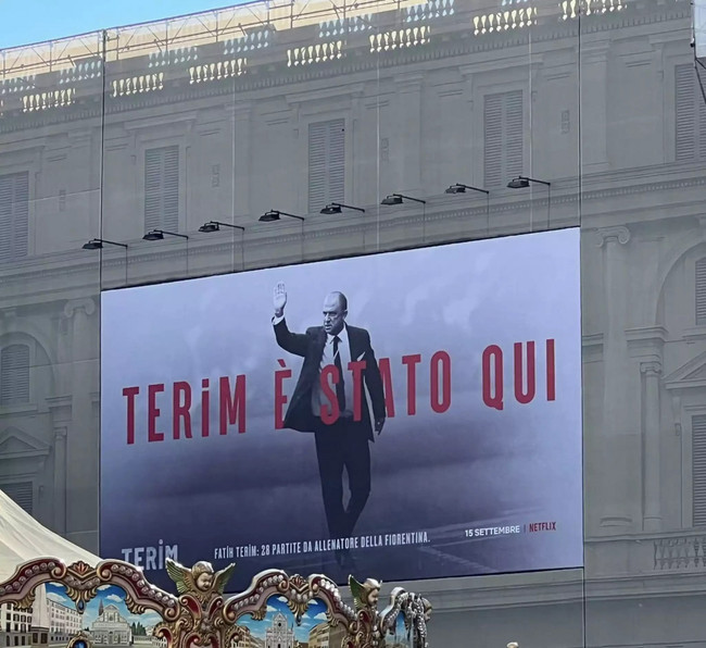 İtalya'ya dev Fatih Terim afişi! - Resim : 1