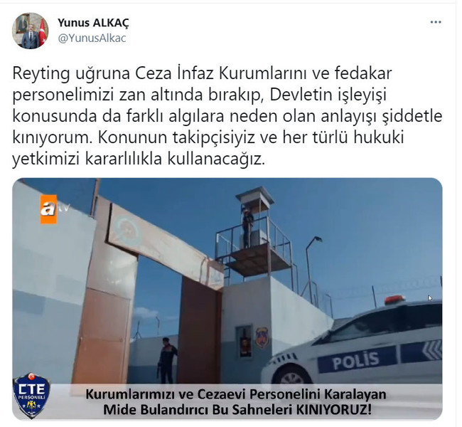 Atv'nin Akıncı dizisi bakanlığı kızdırdı! "Reyting uğruna personelimizi..." - Resim : 1
