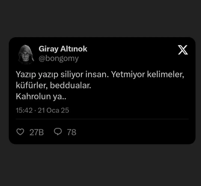 Yangın paylaşımını silen Giray Altınok'a tepki yağdı! - Resim : 2