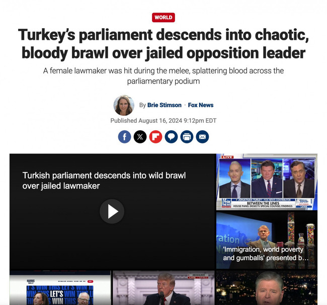 Meclis'te yaşananlar dünya basınında: Türkiye parlamentosunda kaos! - Resim : 7